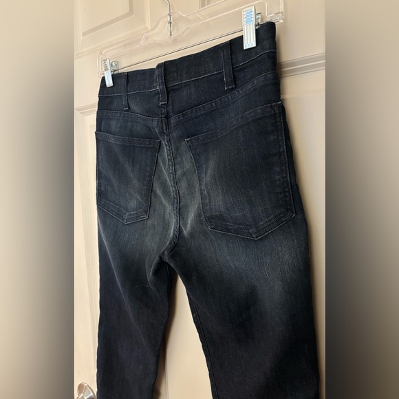 Current Elliot Made in USA High Waist Skinny in Dark Wash “Blue Bird”, Size 27 - Picture 4 of 10